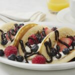 Blueberry Cheesecake Tacos