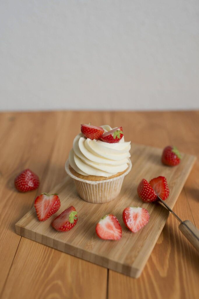 Strawberry Cream Cheese Muffins