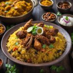 Indian Tandoori Chicken Biryani