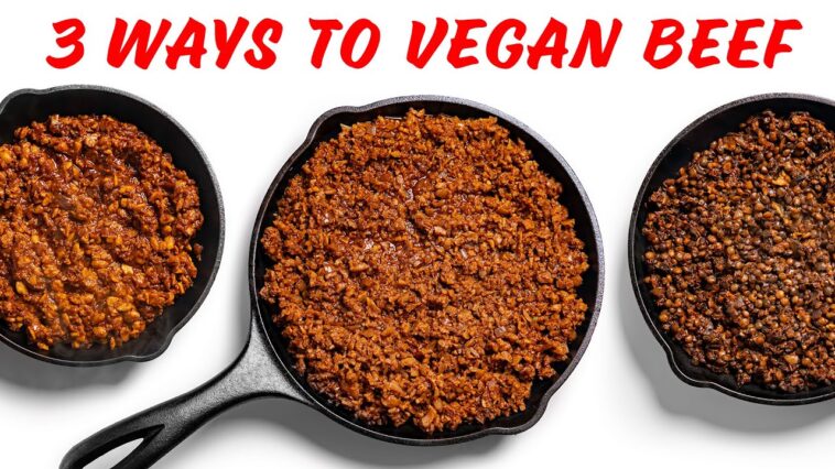 Vegan Ground Beef: 3 Easy and Delicious Ways